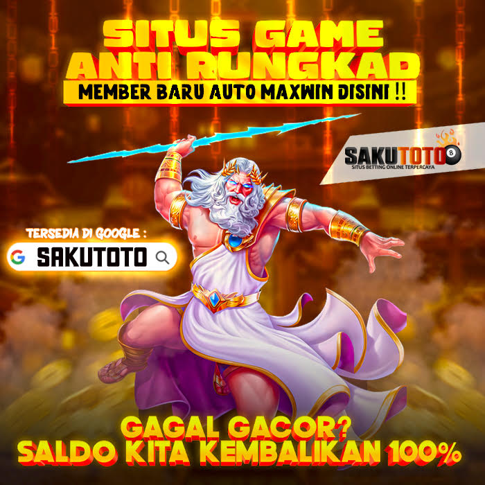 SAKUTOTO : Daftar Situs Toto Slot Gacor Terpercaya & Bandar Togel Online Resmi